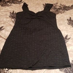 Delusional black cocktail dress